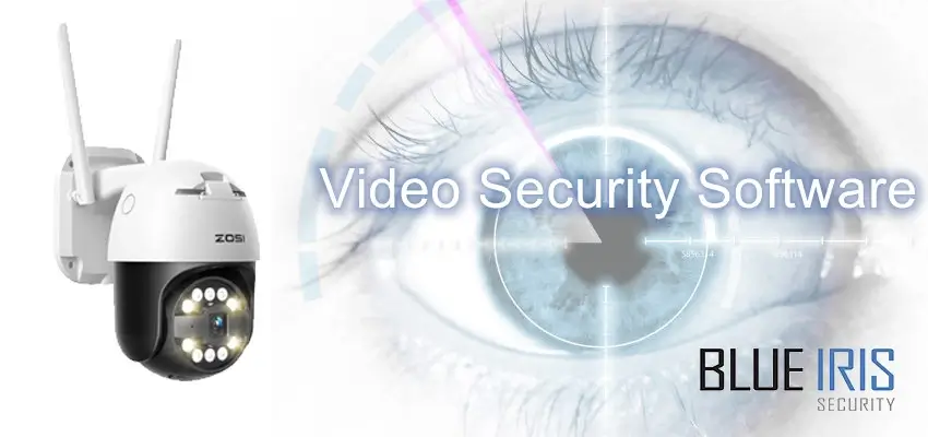 Zosi Blue Iris IP Security Cameras