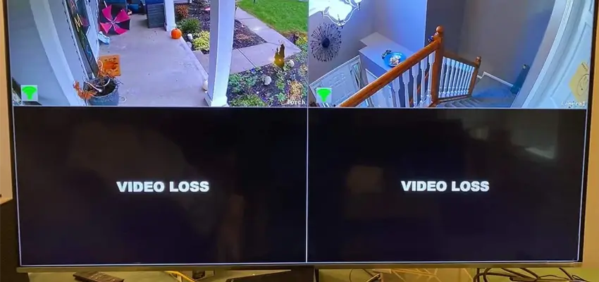 video loss security camera