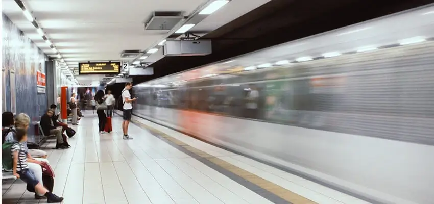 Public Surveillance Camera System in subway
