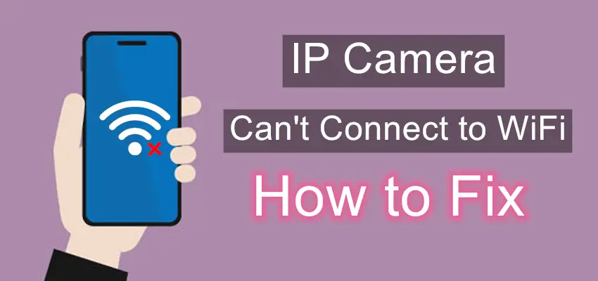 can't connect to ip camera