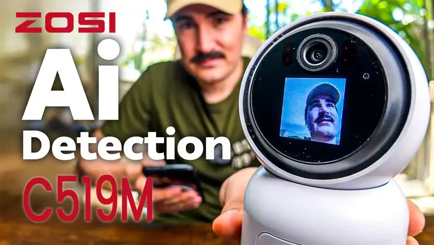 feelin techs review of the zosi smart security camera c519m
