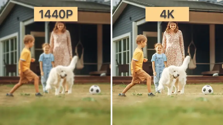 4k vs 1440p