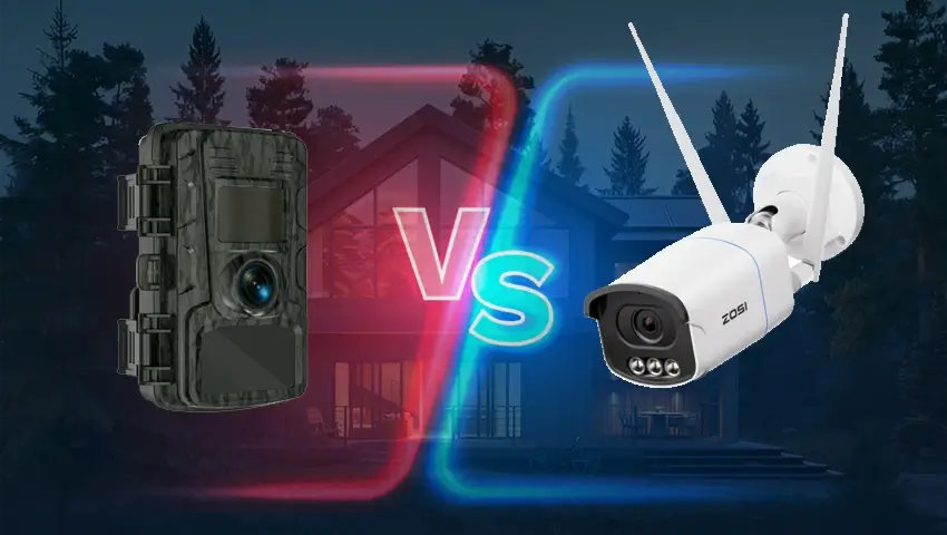 Trail Camera vs. Security Camera