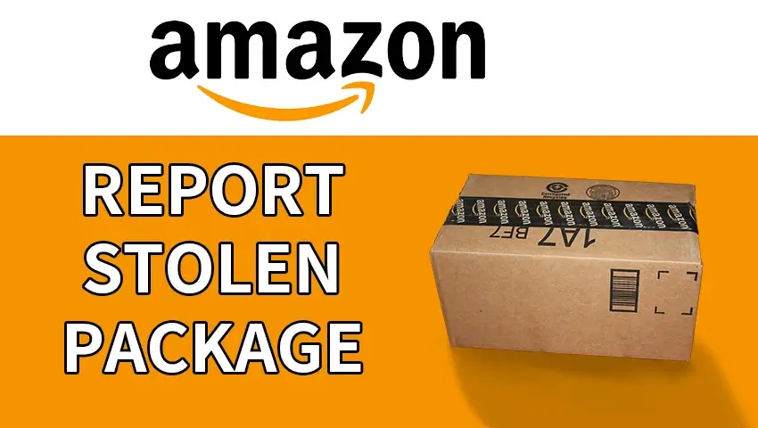 How to report stolen amazon package