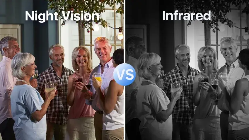 Night vision vs infrared