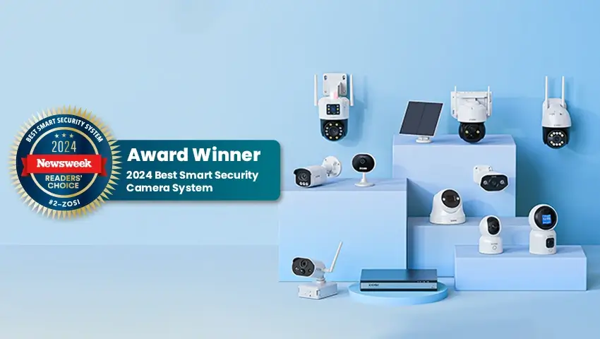 ZOSI Smart Security System Wins Newsweek Readers' Choice Award!