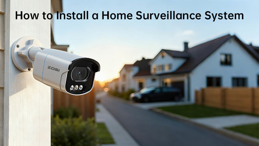 How to Install a Home Surveillance System