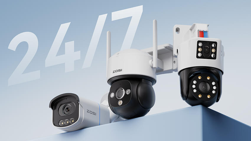 Security Cameras On 24-7
