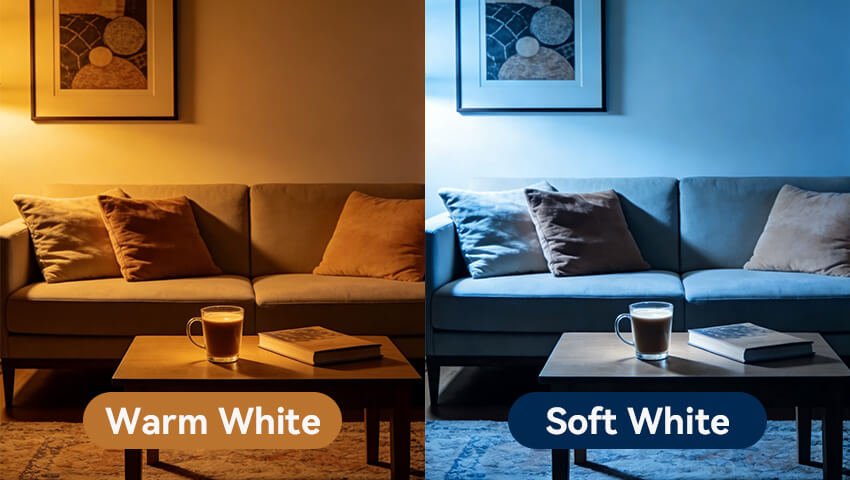 Soft White vs Warm White