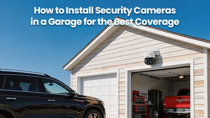 garage security camera installation