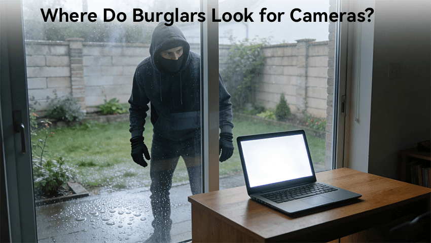 prevent burglars from spotting security cameras