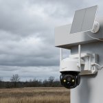 do solar security cameras work on cloudy days
