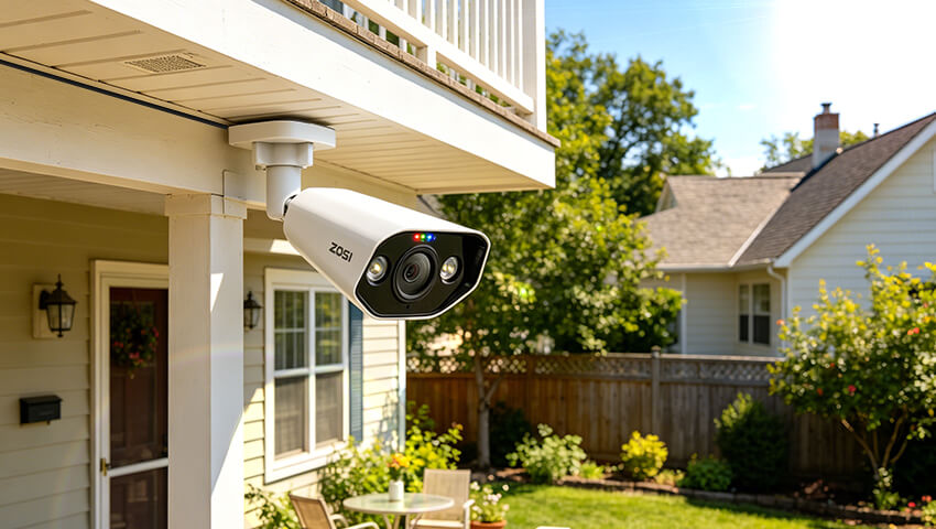 keep security cameras running all summer