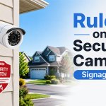 security camera signage rules