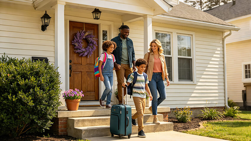 vacation home security