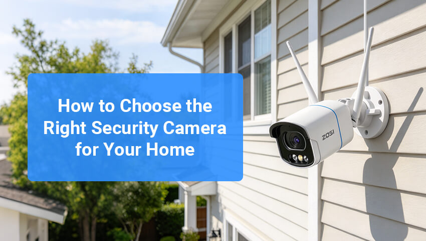 how to choose a home security camera