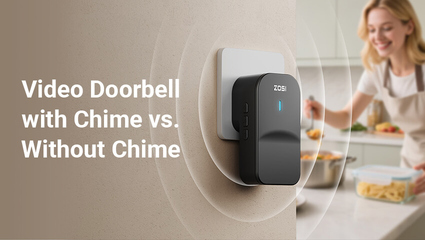 video doorbell with chime vs without chime
