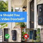 where to install a video doorbell